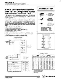 mc74hct138a