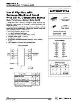 mc74hct174a