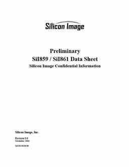 sii861_datasheet