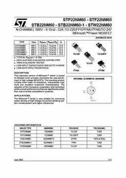 stp22nm60