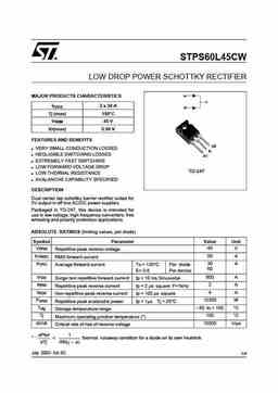 stps60l45cw