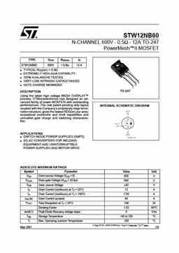 stw12nb60