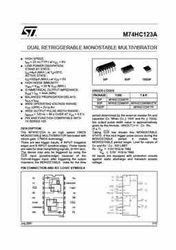 m74hc123a