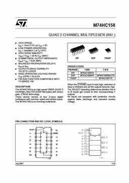 m74hc158