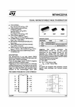 m74hc221a