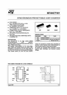m74hct161