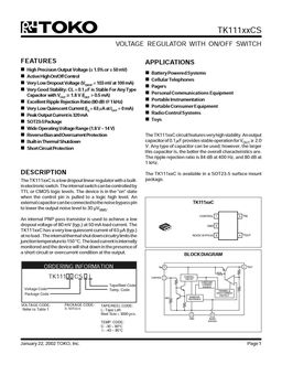 tk111xxcs-series