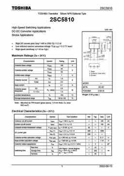 2sc5810