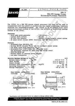 Lc7431 Pdf Datasheet. All Transistors Datasheet. Power Mosfet, Igbt, Ic 