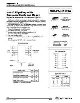 mc74hc174a
