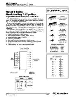 mc74hc374a