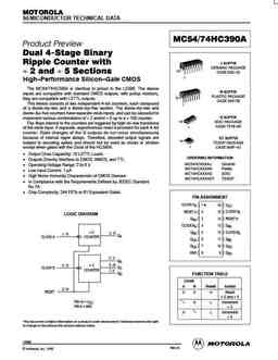 mc74hc390a