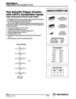 mc74hct14a