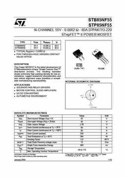 stb85nf55