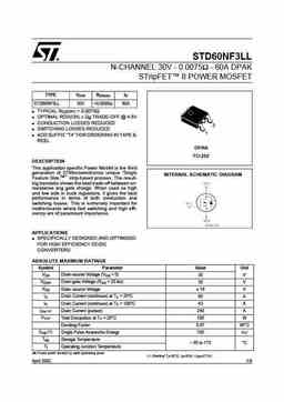 std60nf3ll