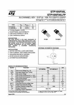 stp16nf06l