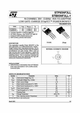 stp85nf3ll