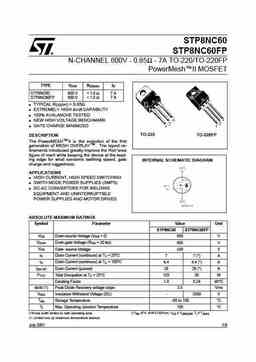 stp8nc60