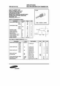 Tip110_sam PDF Datasheet. ALL TRANSISTORS DATASHEET. POWER MOSFET, IGBT ...