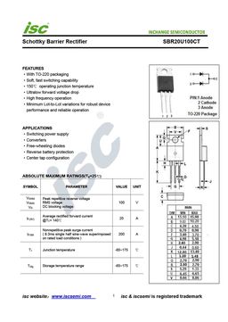 sbr20u100ct