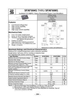 sfaf504g-sfaf508g